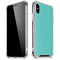 Turquoise iPhone XS Max Clear Case